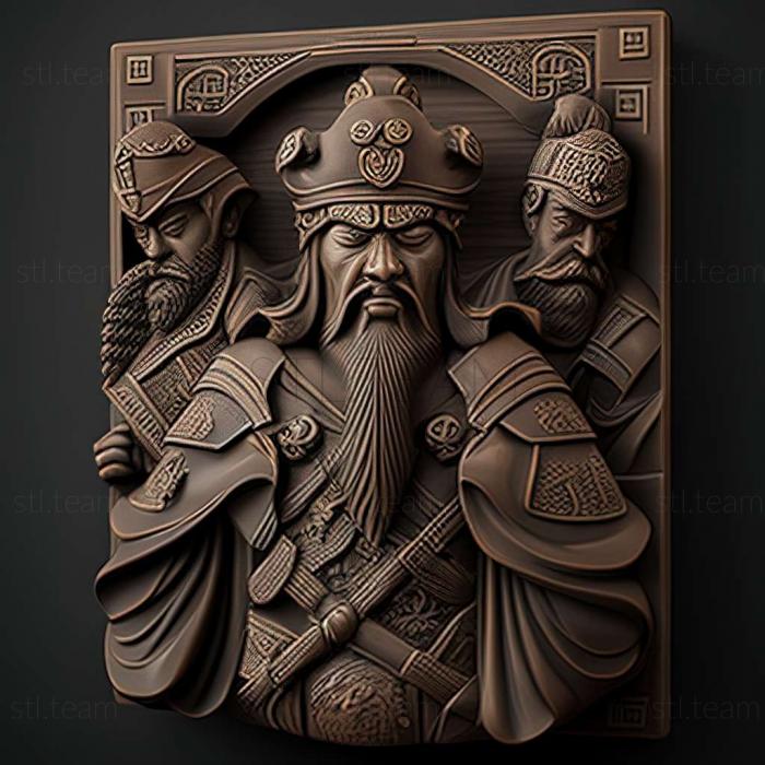 3D model Heroes of the Three Kingdoms 8 game (STL)